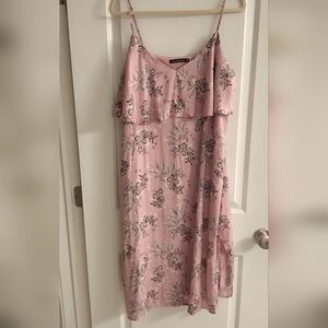 Abercrombie floral sundress pink XL